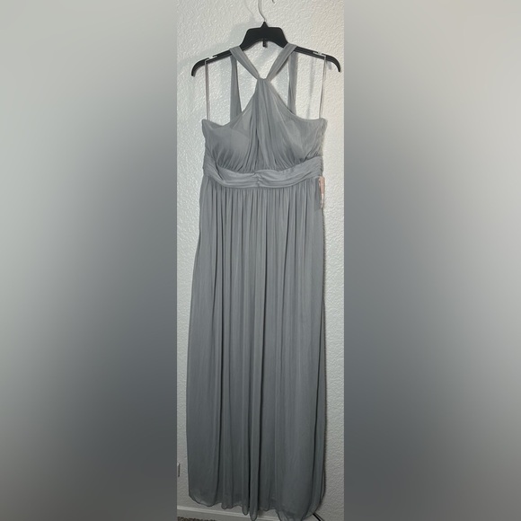 NWT Birdy Grey Kiko Dress in Mesh Silver - Picture 2 of 4